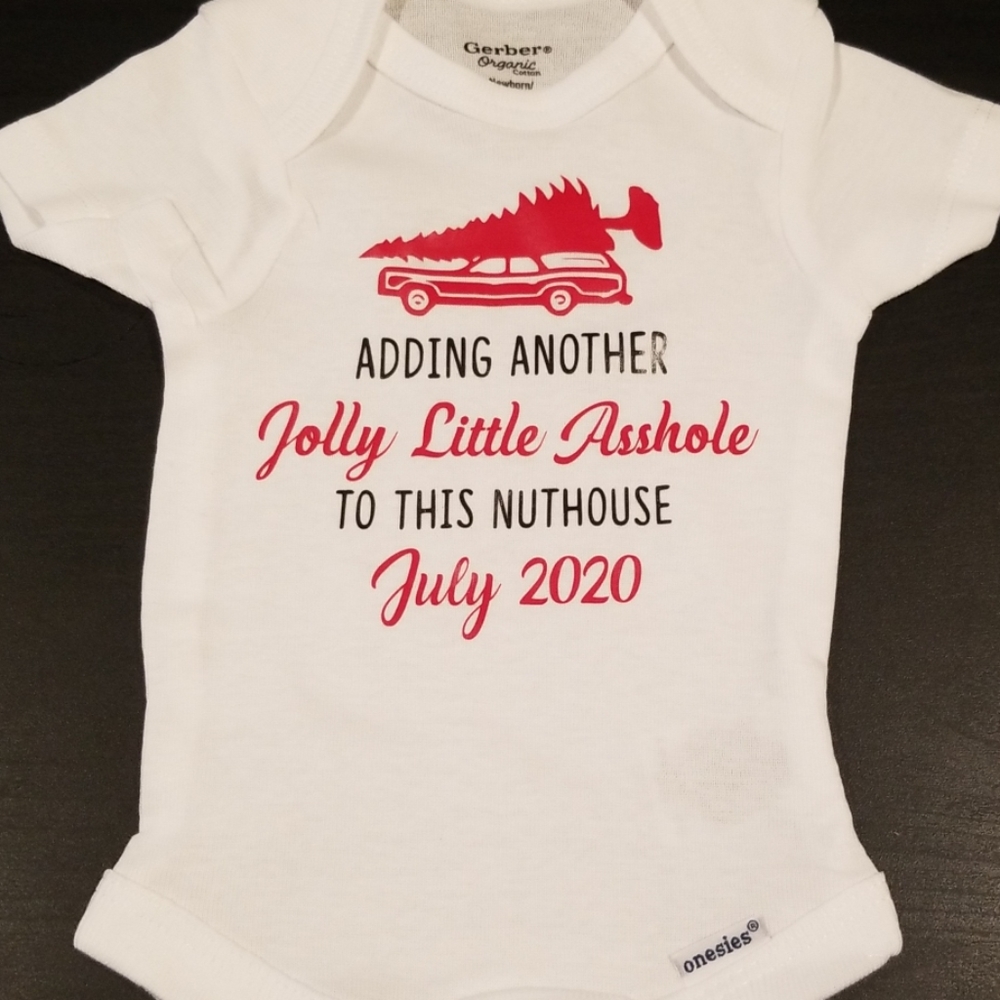 Christmas Baby Announcement christmas vacation